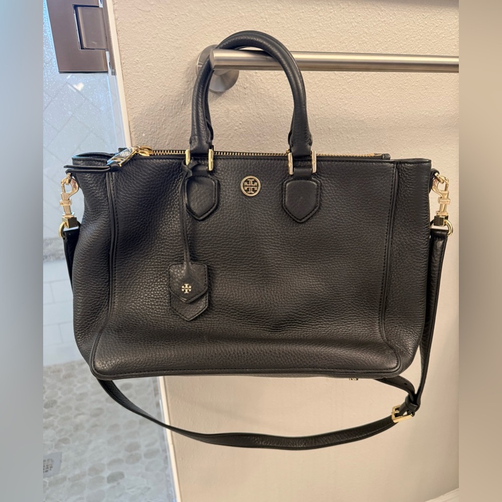 Tory Burch Robinson Bag, Black